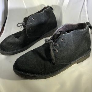 Vince Fur black boots
